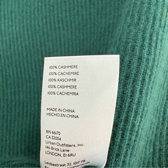 Anthropologie Pilcro Cashmere Ribbed Sweater Sz S - Picture 6 of 7